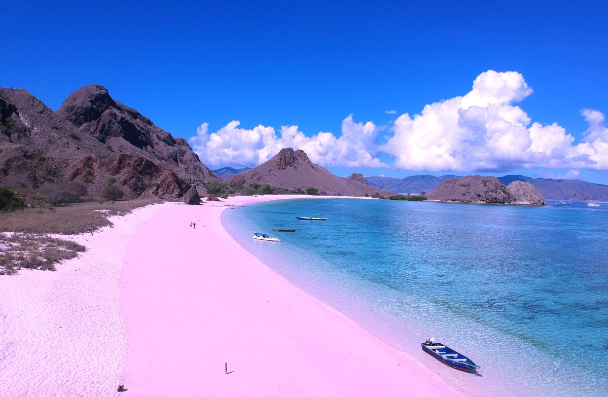 Eksotisme Pantai Pink di Nusa Tenggara Timur