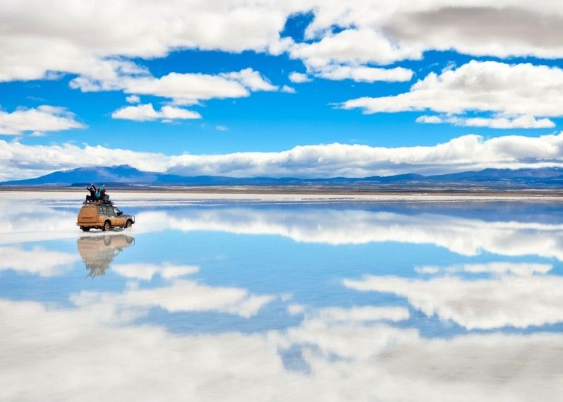 Wisata ke Gurun Garam Salar de Uyuni, Bolivia: Cermin Raksasa Dunia