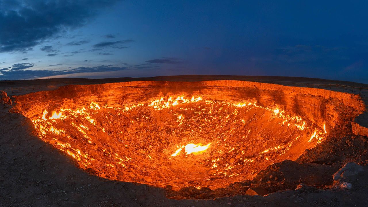 The Door to Hell di Turkmenistan: Kawah Gas yang Menyala Selama Lebih dari 50 Tahun